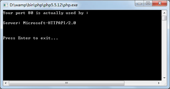 Microsoft-HTTPAPI占80端口 Wamp无法启动